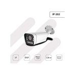 Hs IP-202 8MP 4K IP 2.8 mm Warm Led Metal Bullet Güvenlik Kamerası