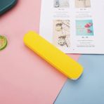 Hs Taşınabilir Renkli Çekmeceli Sofra Kutusu Plastik Taşınabilir Seyahat Hediye Çubuk Kutusu Kaşık Kutusu Öğrenci Kaşık ve Çatal Saklama Kutusu (Yurt Dışından)