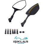 Hsb Yamaha Deligt 115 Sarı Çizgili Ayna IA426268