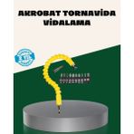 Hsc Bilişim 12 Parça Akrobat Bits Seti Çok Amaçlı Vidalama Dayanıklı Çelik - 001-Renkli