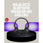 Hsc Bilişim 18 Saat Pil Ömürlü Bluetooth Kulaklık - Kahverengi - Siyah