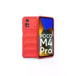 Hsc bilişim aemA0488683140489502 Xiaomi Poco M4 Pro 4G Kılıf Optimum Silikon - Kırmızı
