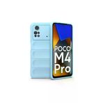 Hsc bilişim aemA0488683140489564 Xiaomi Poco M4 Pro 4G Kılıf Optimum Silikon - Sky Blue