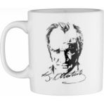 Hsc Bilişim Atatürk Baskılı Beyaz Kupa - 001-Renkli - 0 - 499 ml