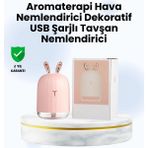 Hsc Bilişim Beyaz Renk Ultrasonik Hava Nemlendirici ve Aromaterapi Difüzörü - Renkli