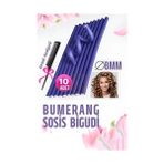 Hsc Bilişim Bumerang Sosis Bigudi Tarak Seti 8 mm Kalınlık 10 Adet 721387 - 000