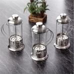 Hsc Bilişim Çelik Kulplu Cam French Press - 350 ml - 001-Renkli