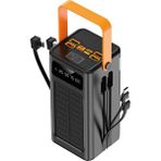 Hsc Bilişim Çok Amaçlı Solar Powerbank Yüksek Kapasiteli Taşınabilir Şarj Cihazı 80.000 - 20W GaN Black