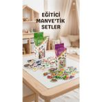 Hsc Bilişim Eğitici Manyetik 30 Parça Hayvan ve 26 Parça Sebze-Meyve Seti - 01 - Mavi