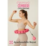 Hsc Bilişim Egzersiz Çemberi Egzersiz Halkası Ağırlıklı Bel Karın Kalça Bölgesi Ayarlanabilir - 001-Renkli