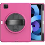 Hsc Bilişim Ipad Pro 11 (2018) Kılıf Hand Strap Tablet Kılıfı - Pembe - 001-Renkli