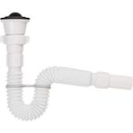 Hsc Bilişim Japar Lavabo ve Evye Sifonu 32 mm Çıkışlı - 02 - Gri