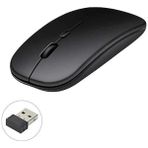 Hsc Bilişim Kablosuz Mouse Fare Şarjlı Bluetooth Wireless Çift Modlu Sessiz - 001-Renkli
