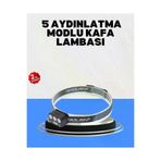 Hsc bilişim klt8912733305593 Gece Koşusu İçin Led Kafa Lambası El Sensörlü