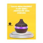 Hsc bilişim klt8912733406788 7 Renk Led Işıklı Ultrasonik Aroma Difüzör 300 Ml