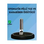 Hsc bilişim klt8912733807271 Pilli Baharat Değirmeni Karabiber Tuz Ve Baharat Öğütücü