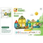 Hsc Bilişim Magnetic Tiles Farms Manyetik Çiftlik Seti 37 Parça - 01 - Mavi