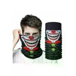 Hsc bilişim mptSM20SM16F085-2 Joker Yüz Baskılı Baf Bandana - Çok Amaçlı Boyunluk Bandana 2 No