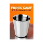 Hsc Bilişim Paslanmaz Çelik Bardak – Kamp, Piknik ve Mutfak Için Dayanıklı Metal Bardak 719313 - 001-Renkli