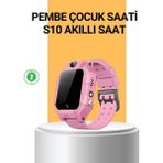 Hsc Bilişim S10 Akıllı Çocuk Saati Anlık Konum ve Sesli Mesaj Destekli - 35 - 48 mm - Dijital