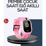 Hsc Bilişim S10 Akıllı Çocuk Saati Çift Yönlü Konuşma ve Sos Fonksiyonu - 35 - 48 mm - Dijital