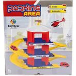 Hsc Bilişim Toyflyer 17 Parça Otopark Garaj Seti - (ClearEyelets)Black-RadiantOrchid