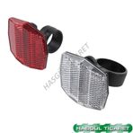 HSGL BİSİKLET ÖN BEYAZ ARKA KIRMIZI REFLEKTÖR SETİ