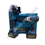 Hsgl Hkt 602 2’Li Akülü Set Somun Sıkma Spiral Avuç Taşlama 58Vs 3000Mah 2 Akü + Şarj Cihazı Dahil)