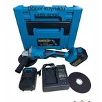 Hsgl Hkt521 Akülü Şarjlı Spiral Taşlama 125Mm 21V 3000Mah 2 Pilli Set