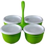 Hsgl Tupperware Yonca Çoklu Servis ( Kahvaltılık ) Yeşil