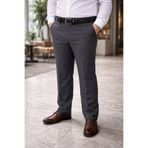 HSKBelt - 4 cm Battal Boy Hakiki Deri Kumaş Pantolon Erkek Kemeri