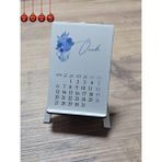 Hsn 2025 Ahşap Şövale Mini Masaüstü Takvimi