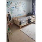 HSN Unisex Montessori Bebek Ve Çocuk Karyolası Doğal Ahşap Yatak