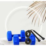 Hsport 2x1 kg Vinyl Kaplama Dambıl + Atlama İpi