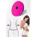 Hsport Pembe Manyetikli Kalça ve Bel İnceltici Twister Disk