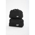 Hsr 2'li Büyük Boy + Orta Boy Unisex Spor,seyahat ve Spor Çantası - ORTA + BÜYÜK BOY - 000-Siyah