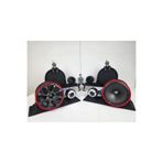 HSR HOME&LIVING Hoparlör Yuvası Plastik Döküm Tüm Araçlara Uyumlu Pandizot (20cm Midrange 10cm Tiz)