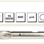 HSS-Co8 Din 844/NR Kaba Talaş Freze Kısa 8 mm