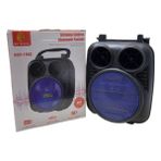 Hsul HSY-1182 Bluetoothlu Kablosuz Renkli LED Işıklı Mini Hoparlör | Şarjlı Taşınabilir Müzik Topu - Lacivert