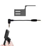 Hsupez Görünmez mikrofon tutucu, Cold Shoe Insta360 X4 aksesuarları için, görünmez mikrofon tutucu, insta360 X4 / X3 / One RS 1 inç / One X2 ile uyumlu, RODE Wireless GO mikrofon tutucu için