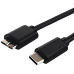 HSZJsto USB C - Micro USB 3.0 Hızlı Şarj Kablosu 10 Gbps Yüksek Hızlı Senkronizasyon Veri Aktarım Kablosu Kablosu Samsung Galaxy S5 Note 3 Seagate WD Toshiba Harici Sabit Disk Kamera, 4FT ile Uyumlu