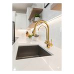 HT PRİMA Gold Modern Arıtmalı Mutfak Bataryası - Arıtmalı Spiralli Pirinç Eviye Bataryası