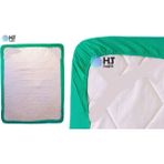Ht Sağlık Lastik Detaylı Sıvı Geçirmez Silinebilir Hasta Yatak Örtüsü