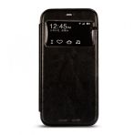 Htc One M8 Yan Kapakli Tiger Pad Kilif Siyah