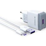 Htc One M8s Uyumlu Mikro Usb Girişli 3.0 Amper Adaptör+kablo Şarj Aleti -q30