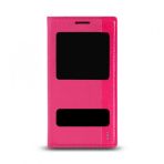 Htc One M9 Gizli Miknatisli Pencereli Magnum Kilif Pembe