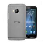 Htc One M9 Kilif Soft Silikon Seffaf-Siyah Arka Kapak