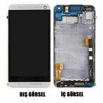 HTC Teknonet HTC One M7 Uyumlu Org Lcd+Dokunmatik+Çıtalı VR-4657