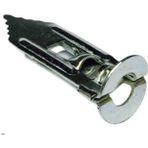 Htm Yapı KALİTE (5 Adet) - 40 MM Çelik Alçıpan Dübel | Paslanmaz Jilet Tip Korniş Dübeli – Kolay Montaj