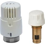 Htm Yapı Kalite Eca Kompakt Termostatik Radyatör Petek Vanası Kısa Tip (41.3mm) 602120813 Takım - Beyaz